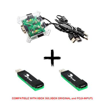 X-Arcade XBOX™ 360 + XBOX™ ORIGINAL + PC Adapter kit