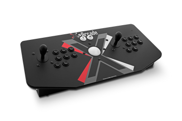 X-Arcade Tankstick + Trackball: With USB