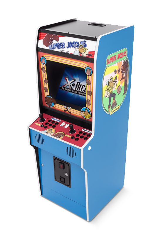 "Lumber Jacques" Arcade Cabinet With 250+ Arcade Classics