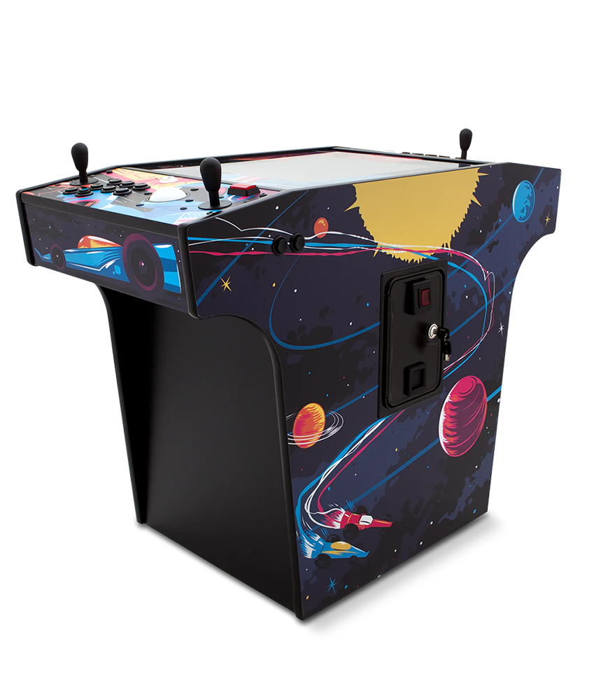 "Space Race" Cocktail Arcade Machine