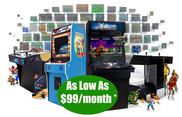 Arcade Financing: 24 or 36 Months