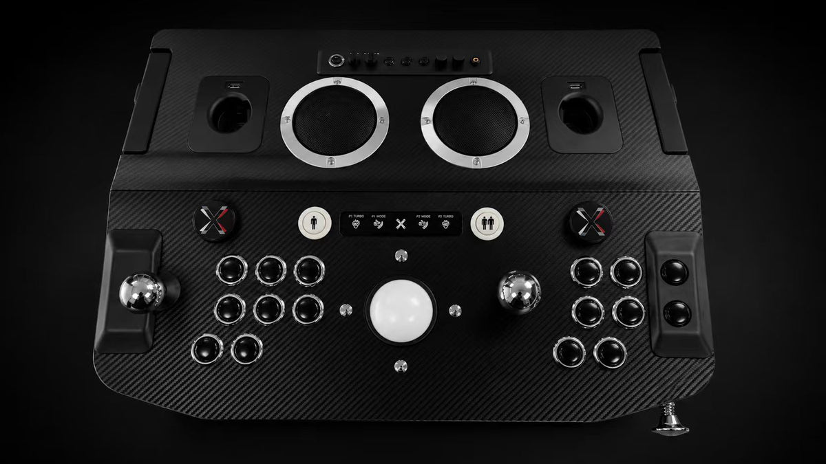 The all-black MAX finish with chrome-plated bezels