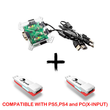 PRE-ORDER: X-Arcade PS4 + PS5(Fighting games only) + PC Adapter kit [SHIP IN JULY 2024]