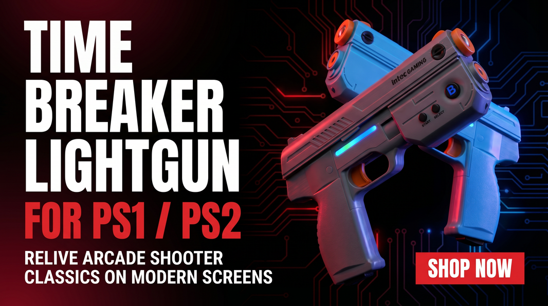 TIME BREAKER LIGHTGUN FOR PS1/PS2