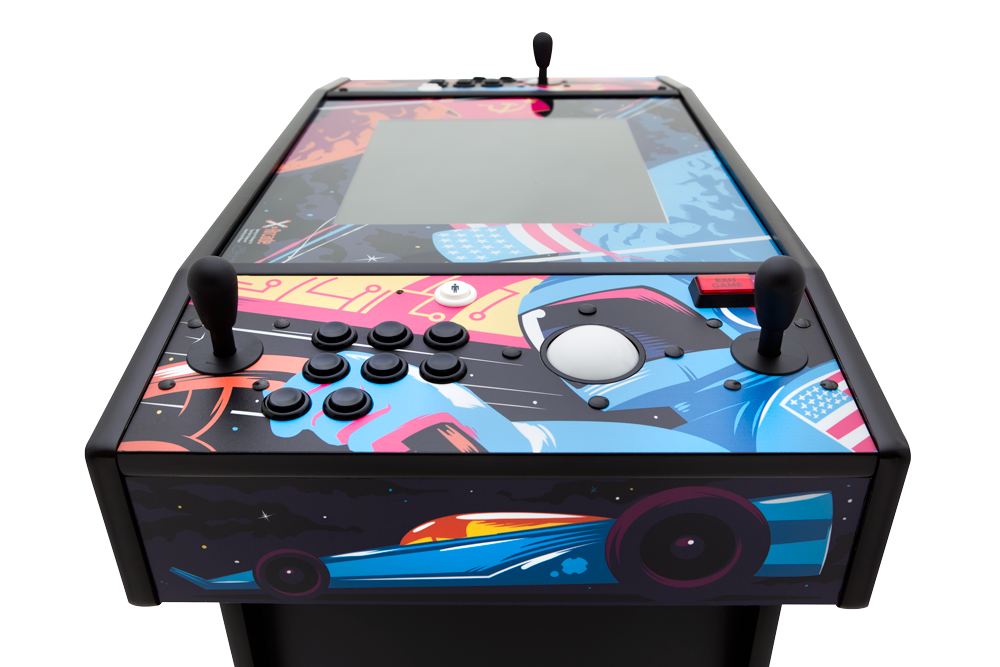 "Space Race" Cocktail Arcade Machine With 250+ Arcade Classics