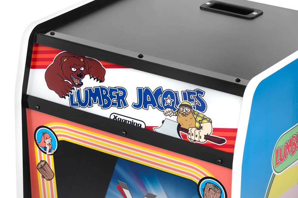 "Lumber Jacques" Arcade Cabinet With 250+ Arcade Classics