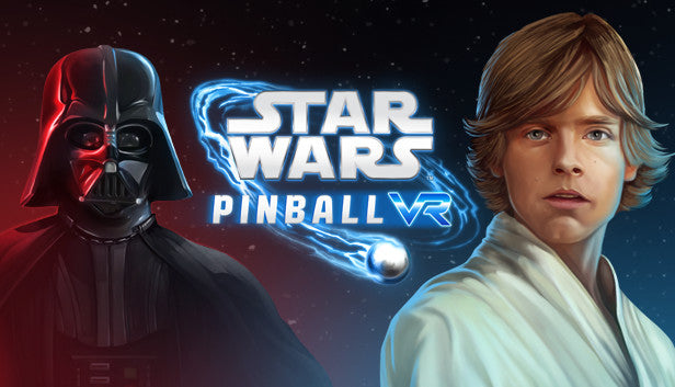 Official Star Wars™ Pinball VR artwork with Darth Vader and Luke Skywalker